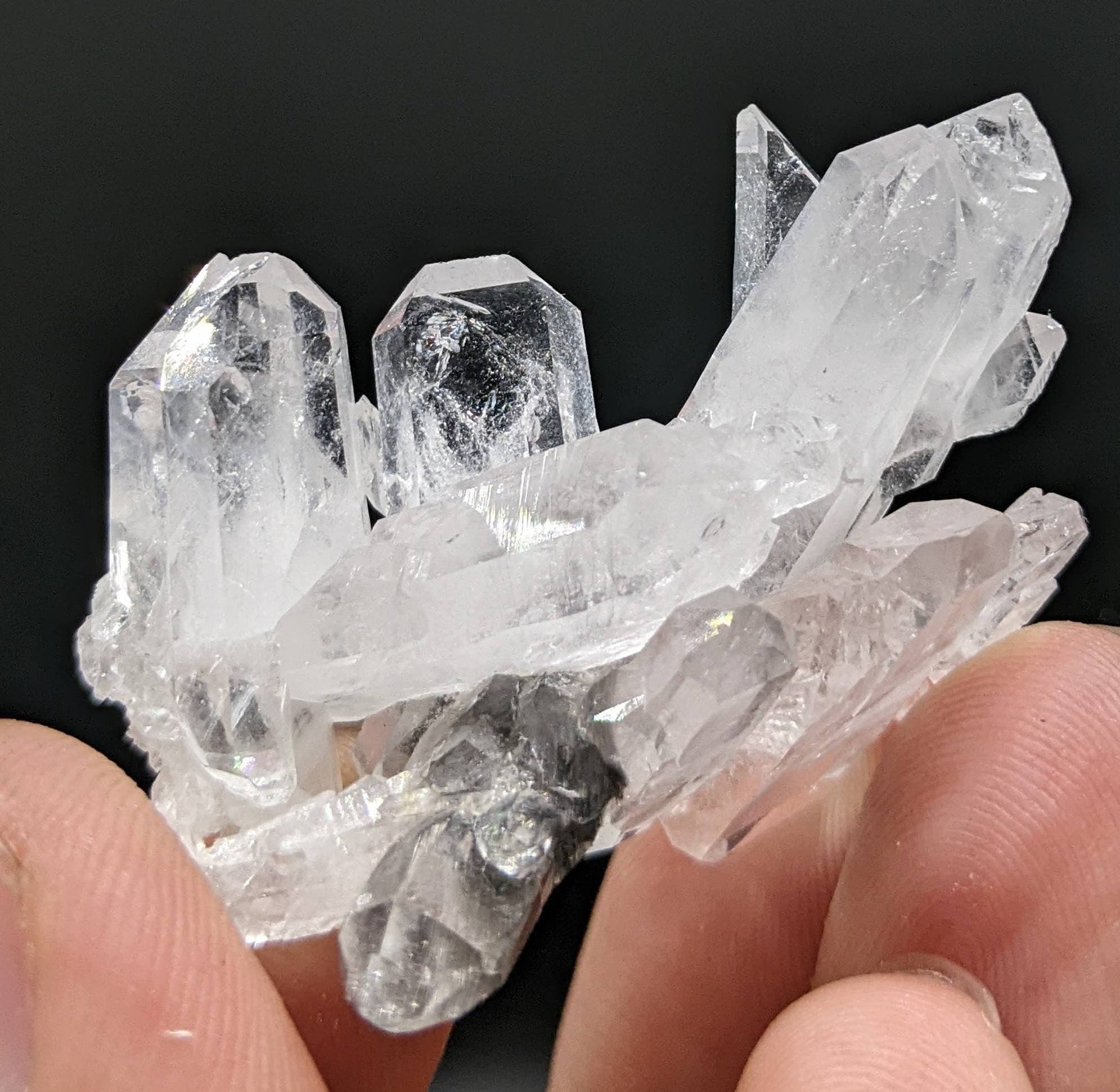 ARSAA GEMS AND MINERALSSmall brookite included quartz cluster on matrix from Baluchistan Pakistan, 15.9 grams - Premium  from ARSAA GEMS AND MINERALS - Just $25.00! Shop now at ARSAA GEMS AND MINERALS