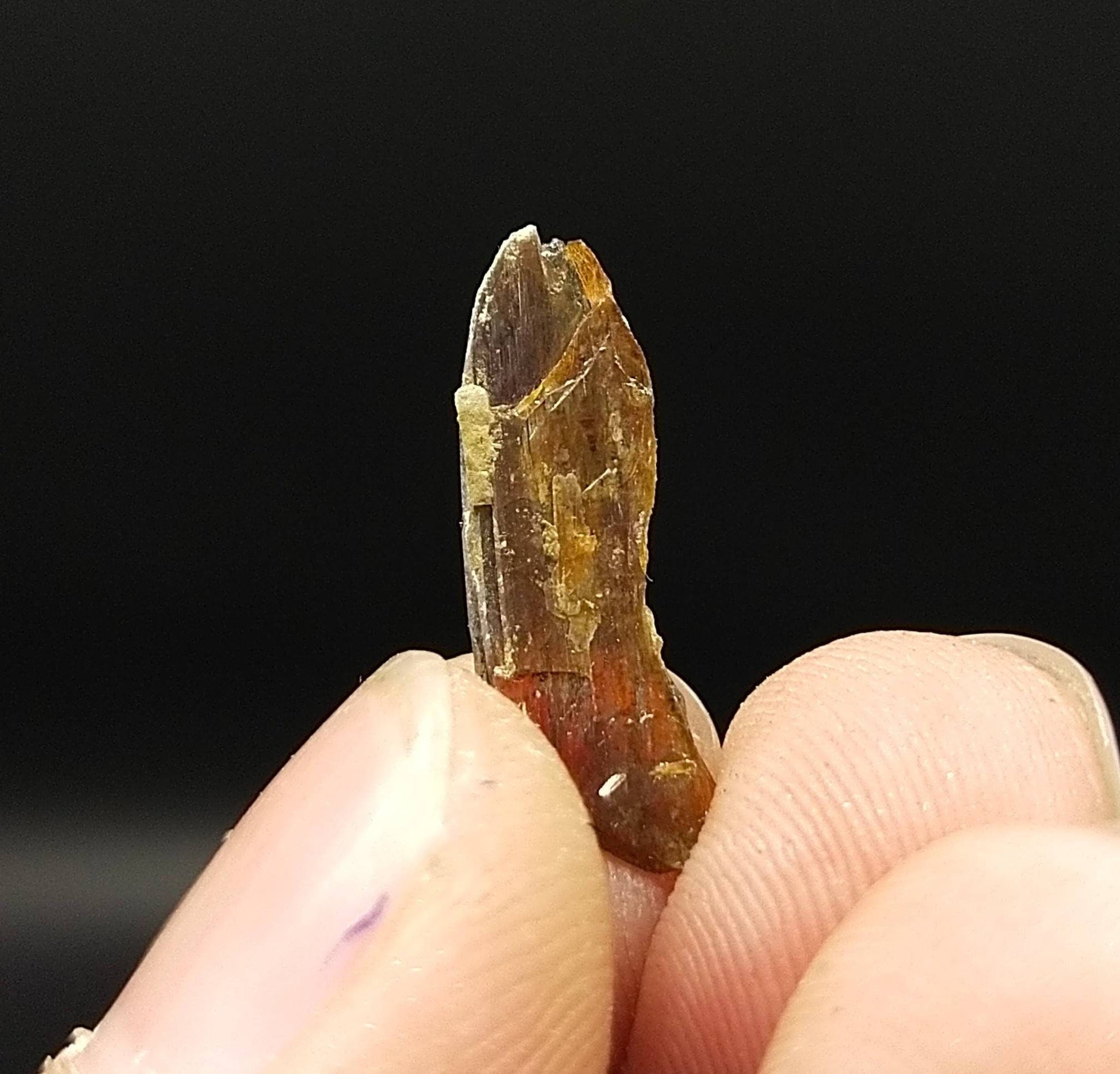 ARSAA GEMS AND MINERALSExtremely rare Red Brookite single crystal from Baluchistan Pakistan, 0.3 grams - Premium  from ARSAA GEMS AND MINERALS - Just $20.00! Shop now at ARSAA GEMS AND MINERALS