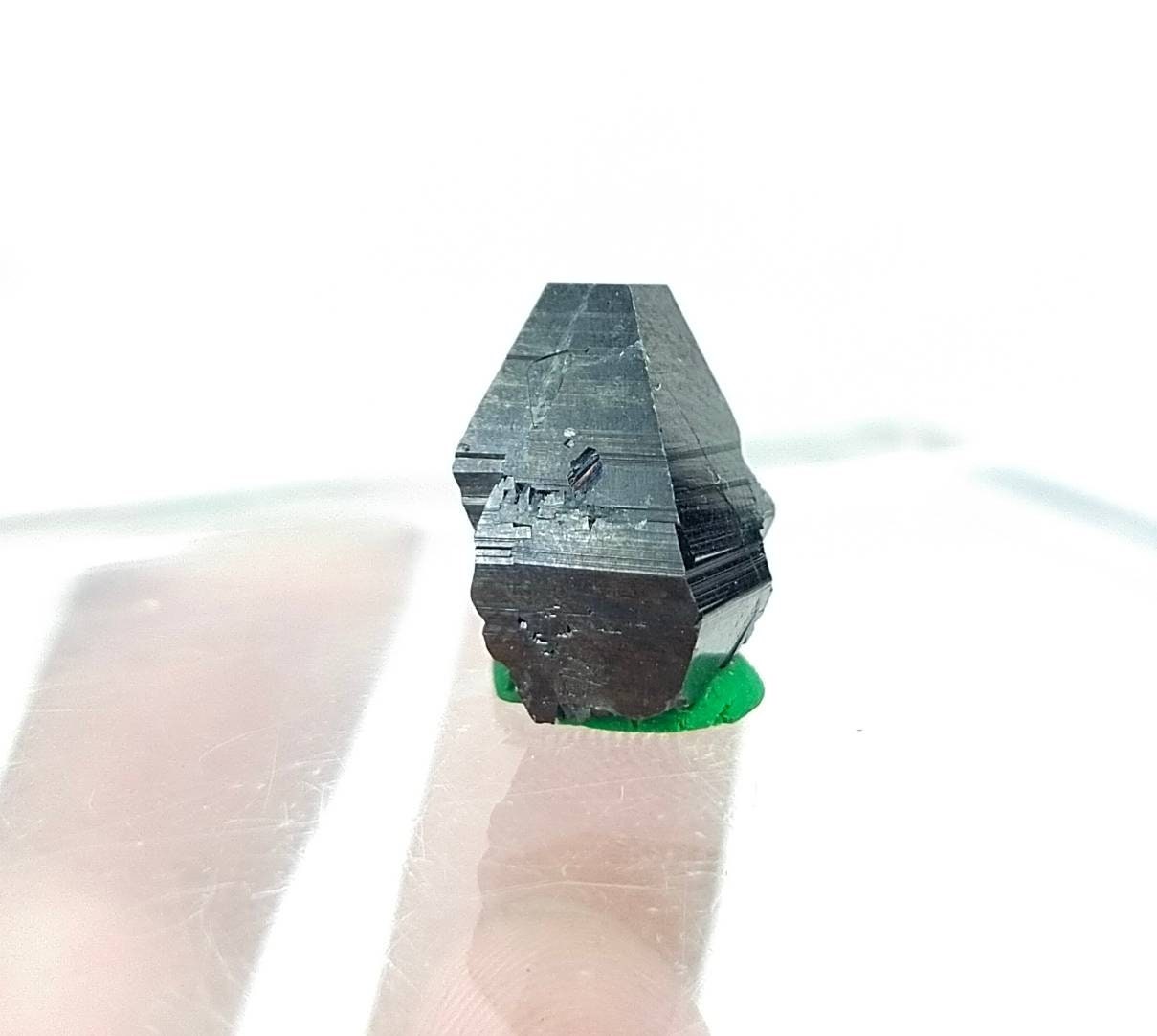 ARSAA GEMS AND MINERALSRare single big blue on top edge anatas crystal partially terminated with quartz from Balochistan Pakistan , weight 2.8 gram - Premium  from ARSAA GEMS AND MINERALS - Just $70.00! Shop now at ARSAA GEMS AND MINERALS
