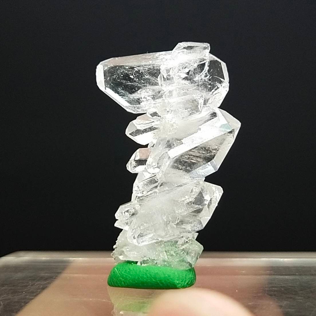 ARSAA GEMS AND MINERALSFaden quartz crystal clear and terminated with stepformation structure  from Baluchistan Pakistan, 4.4 gram - Premium  from ARSAA GEMS AND MINERALS - Just $30.00! Shop now at ARSAA GEMS AND MINERALS