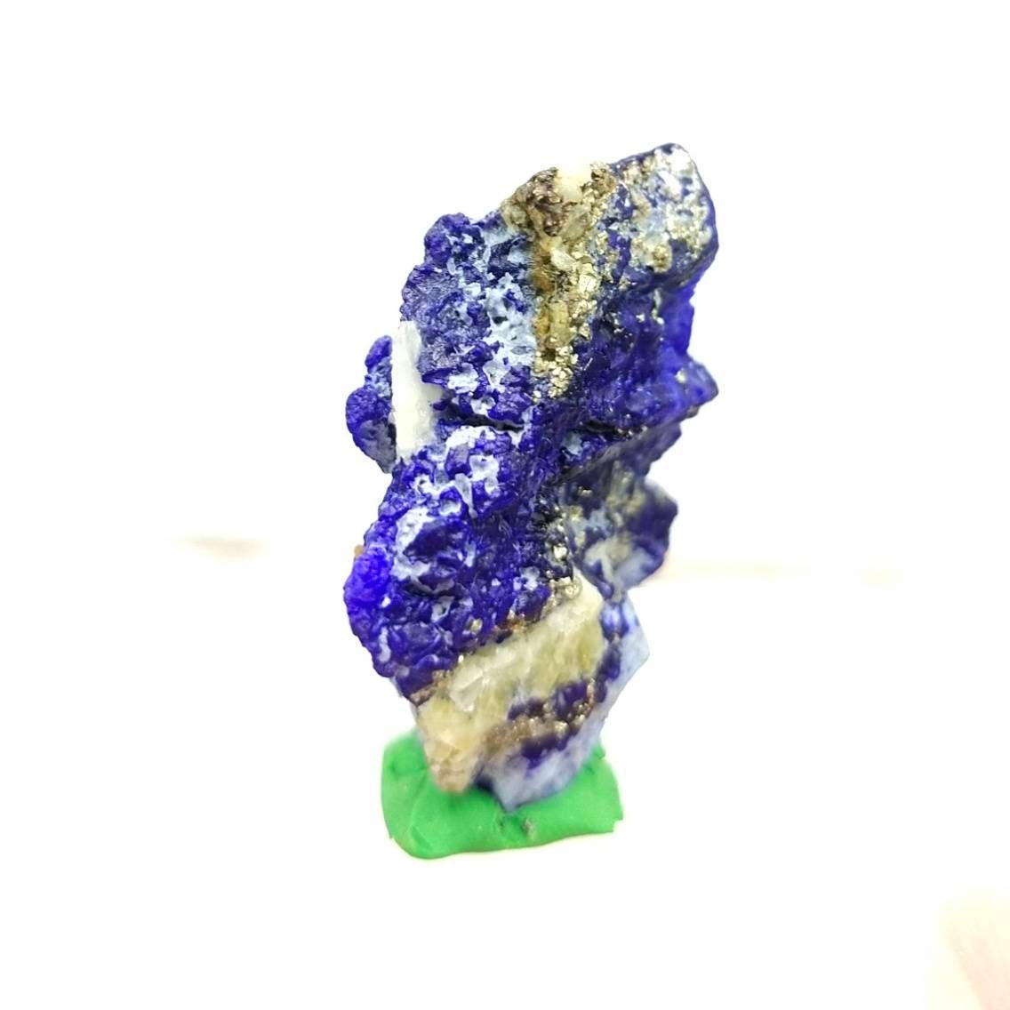ARSAA GEMS AND MINERALSAfghan hayune var lazurite crystal with rich blue color from Afghanistan, 18.7 grams - Premium  from ARSAA GEMS AND MINERALS - Just $50.00! Shop now at ARSAA GEMS AND MINERALS
