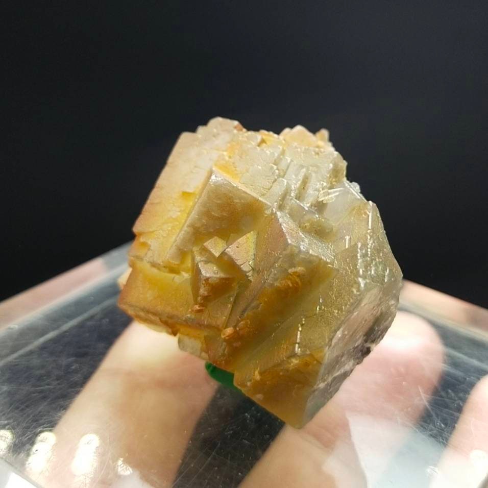 ARSAA GEMS AND MINERALSCubic iridescent fluorite crystal from Baluchistan Pakistan, 59 grams - Premium  from ARSAA GEMS AND MINERALS - Just $20.00! Shop now at ARSAA GEMS AND MINERALS