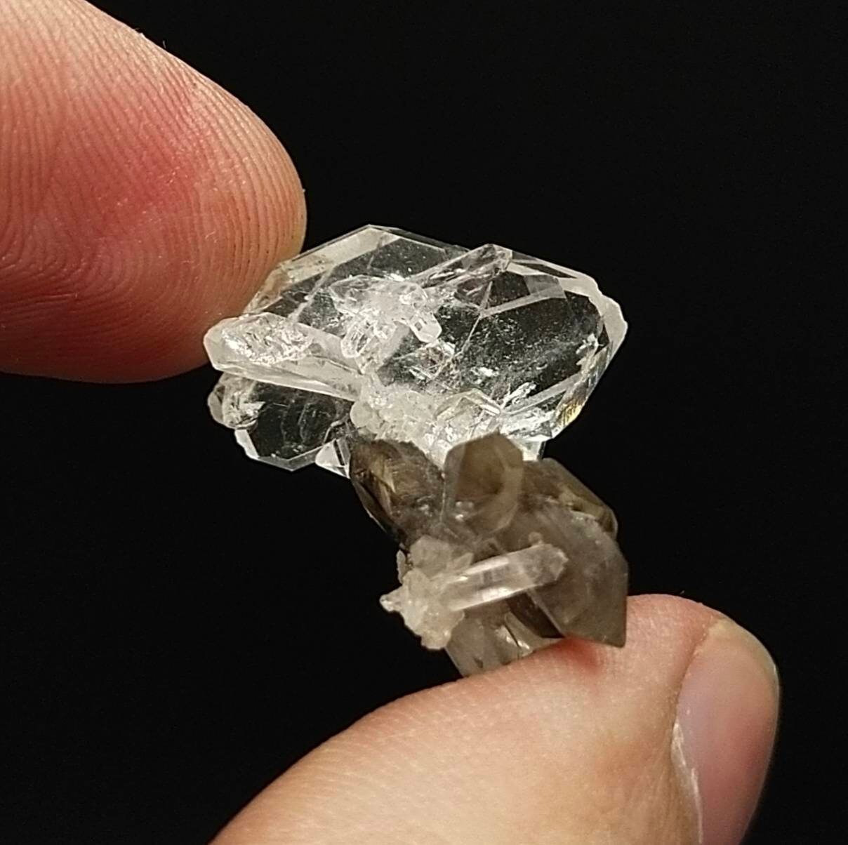 ARSAA GEMS AND MINERALSNatural fine quality beautiful 3.3 grams terminated clear small brookite included quartz crystal - Premium  from ARSAA GEMS AND MINERALS - Just $20.00! Shop now at ARSAA GEMS AND MINERALS