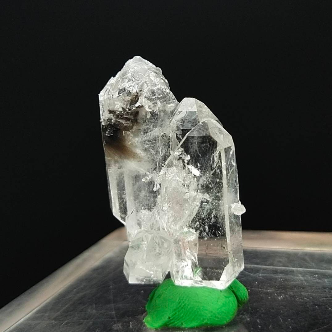 ARSAA GEMS AND MINERALSNatural fine quality beautiful 12.2 grams terminated clear small twins brookite included quartz crystal - Premium  from ARSAA GEMS AND MINERALS - Just $30.00! Shop now at ARSAA GEMS AND MINERALS