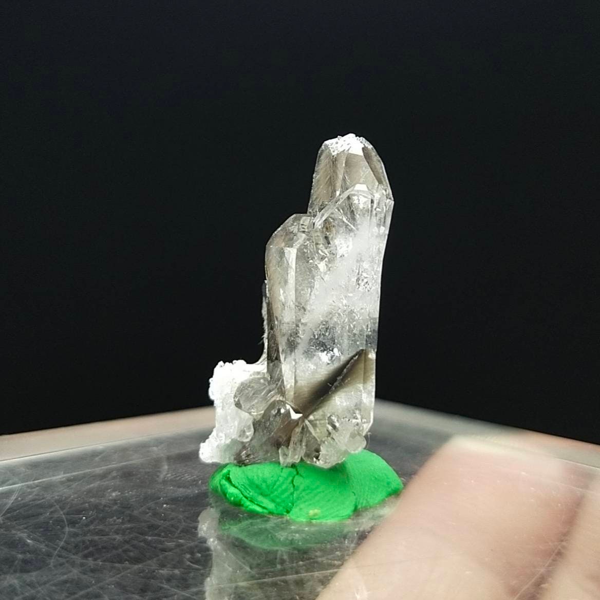 ARSAA GEMS AND MINERALSNatural fine quality beautiful 3.9 grams terminated clear small brookite included quartz crystal - Premium  from ARSAA GEMS AND MINERALS - Just $25.00! Shop now at ARSAA GEMS AND MINERALS