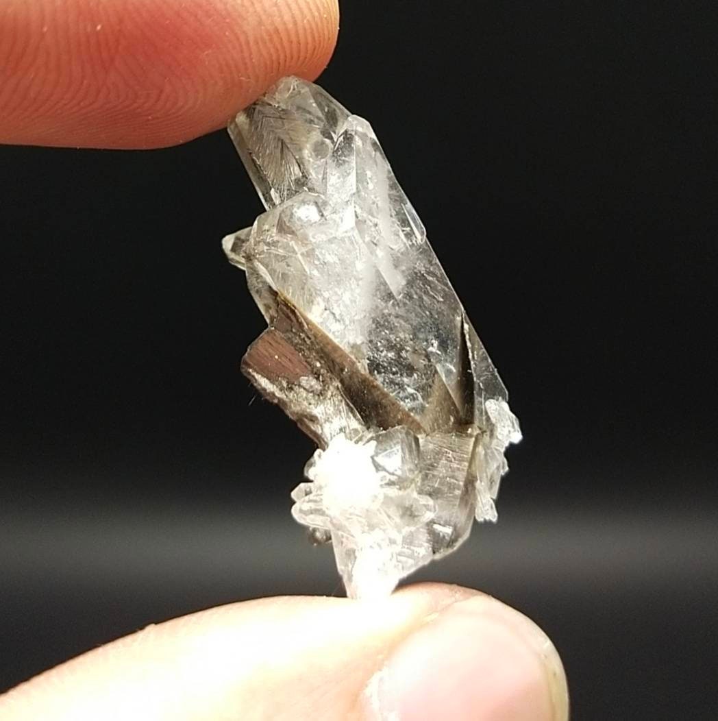 ARSAA GEMS AND MINERALSNatural fine quality beautiful 3.9 grams terminated clear small brookite included quartz crystal - Premium  from ARSAA GEMS AND MINERALS - Just $25.00! Shop now at ARSAA GEMS AND MINERALS