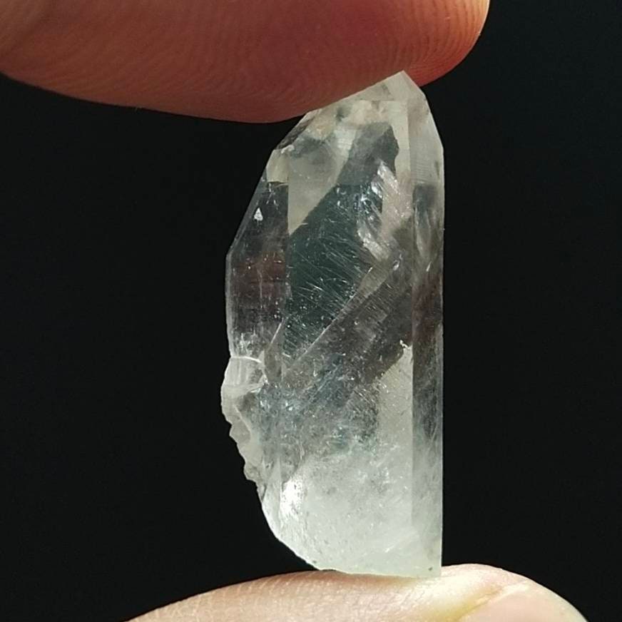 ARSAA GEMS AND MINERALSNatural fine quality beautiful 4.5 grams terminated clear small brookite included quartz crystal - Premium  from ARSAA GEMS AND MINERALS - Just $20.00! Shop now at ARSAA GEMS AND MINERALS