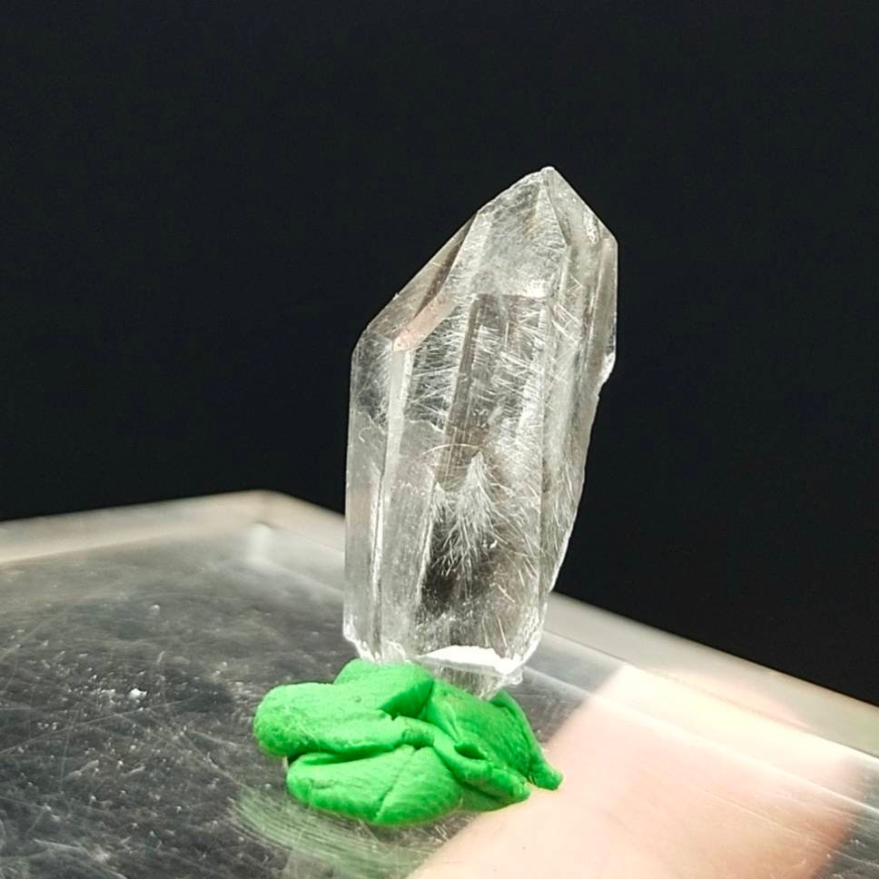 ARSAA GEMS AND MINERALSNatural fine quality beautiful 4.1 grams terminated clear small brookite included quartz crystal - Premium  from ARSAA GEMS AND MINERALS - Just $20.00! Shop now at ARSAA GEMS AND MINERALS