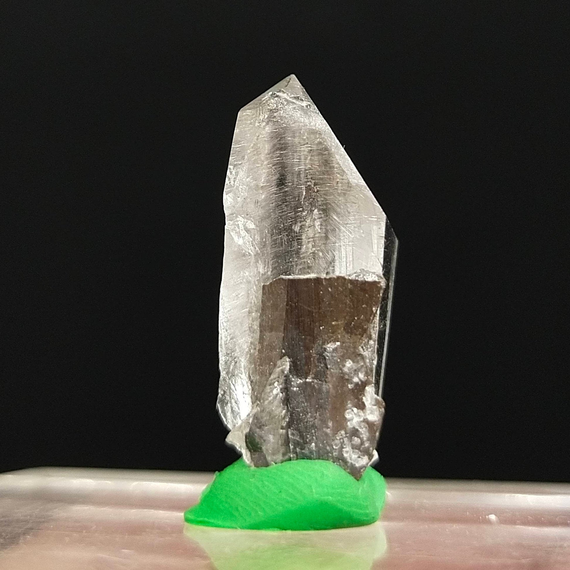 ARSAA GEMS AND MINERALSNatural fine quality beautiful 4.1 grams terminated clear small brookite included quartz crystal - Premium  from ARSAA GEMS AND MINERALS - Just $20.00! Shop now at ARSAA GEMS AND MINERALS