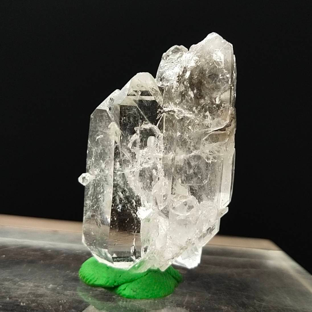 ARSAA GEMS AND MINERALSNatural fine quality beautiful 12.2 grams terminated clear small twins brookite included quartz crystal - Premium  from ARSAA GEMS AND MINERALS - Just $30.00! Shop now at ARSAA GEMS AND MINERALS