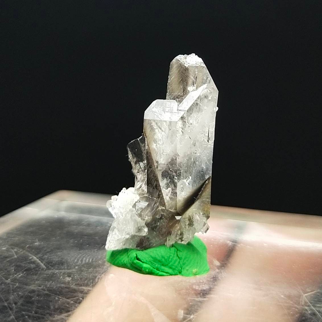 ARSAA GEMS AND MINERALSNatural fine quality beautiful 3.9 grams terminated clear small brookite included quartz crystal - Premium  from ARSAA GEMS AND MINERALS - Just $25.00! Shop now at ARSAA GEMS AND MINERALS