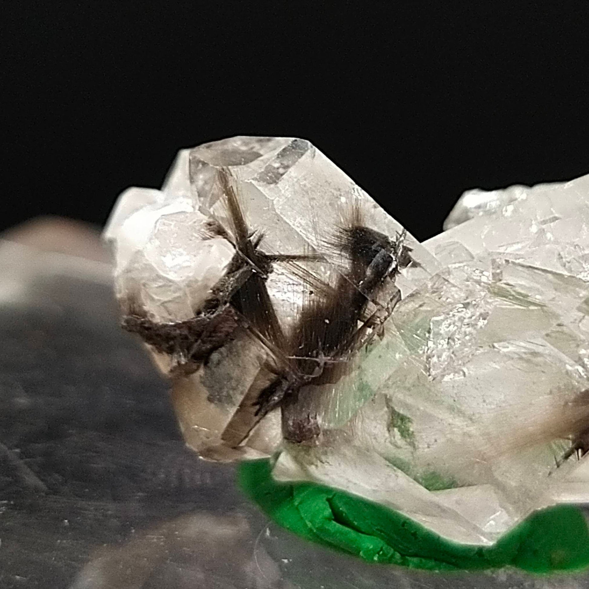 ARSAA GEMS AND MINERALSNatural fine quality beautiful 10 grams terminated clear small brookite included quartz cluster - Premium  from ARSAA GEMS AND MINERALS - Just $25.00! Shop now at ARSAA GEMS AND MINERALS