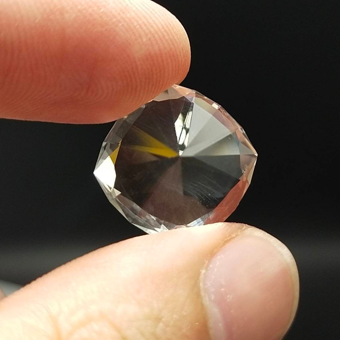 ARSAA GEMS AND MINERALSNatural fine quality beautiful 15 carats square cut shape good clarity Faceted Quartz gem - Premium  from ARSAA GEMS AND MINERALS - Just $15.00! Shop now at ARSAA GEMS AND MINERALS