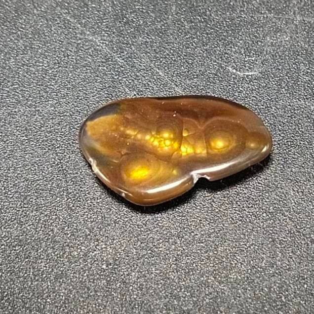 ARSAA GEMS AND MINERALSNatural top quality beautiful 7 carat rare natural high grade Fire agate polished Cabochon - Premium  from ARSAA GEMS AND MINERALS - Just $20.00! Shop now at ARSAA GEMS AND MINERALS