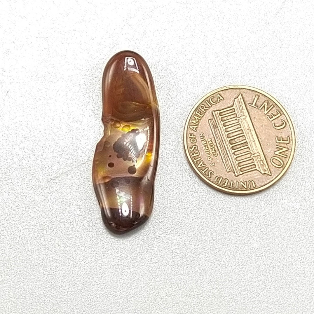 ARSAA GEMS AND MINERALSNatural top quality beautiful 9 carat rare natural high grade Fire agate polished Cabochon - Premium  from ARSAA GEMS AND MINERALS - Just $20.00! Shop now at ARSAA GEMS AND MINERALS
