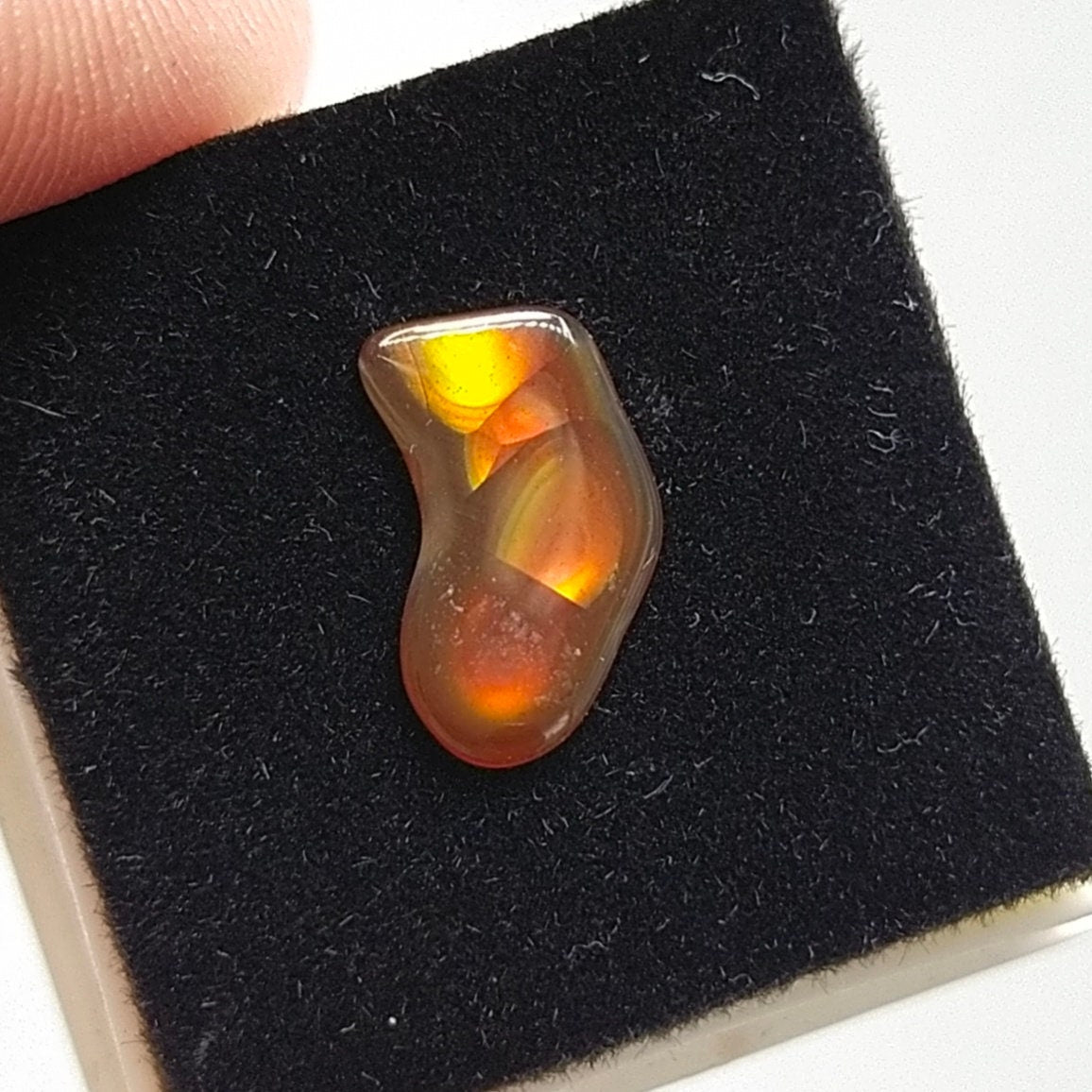 ARSAA GEMS AND MINERALSNatural top quality beautiful 1.5 carat rare natural high grade Fire agate polished Cabochon - Premium  from ARSAA GEMS AND MINERALS - Just $15.00! Shop now at ARSAA GEMS AND MINERALS