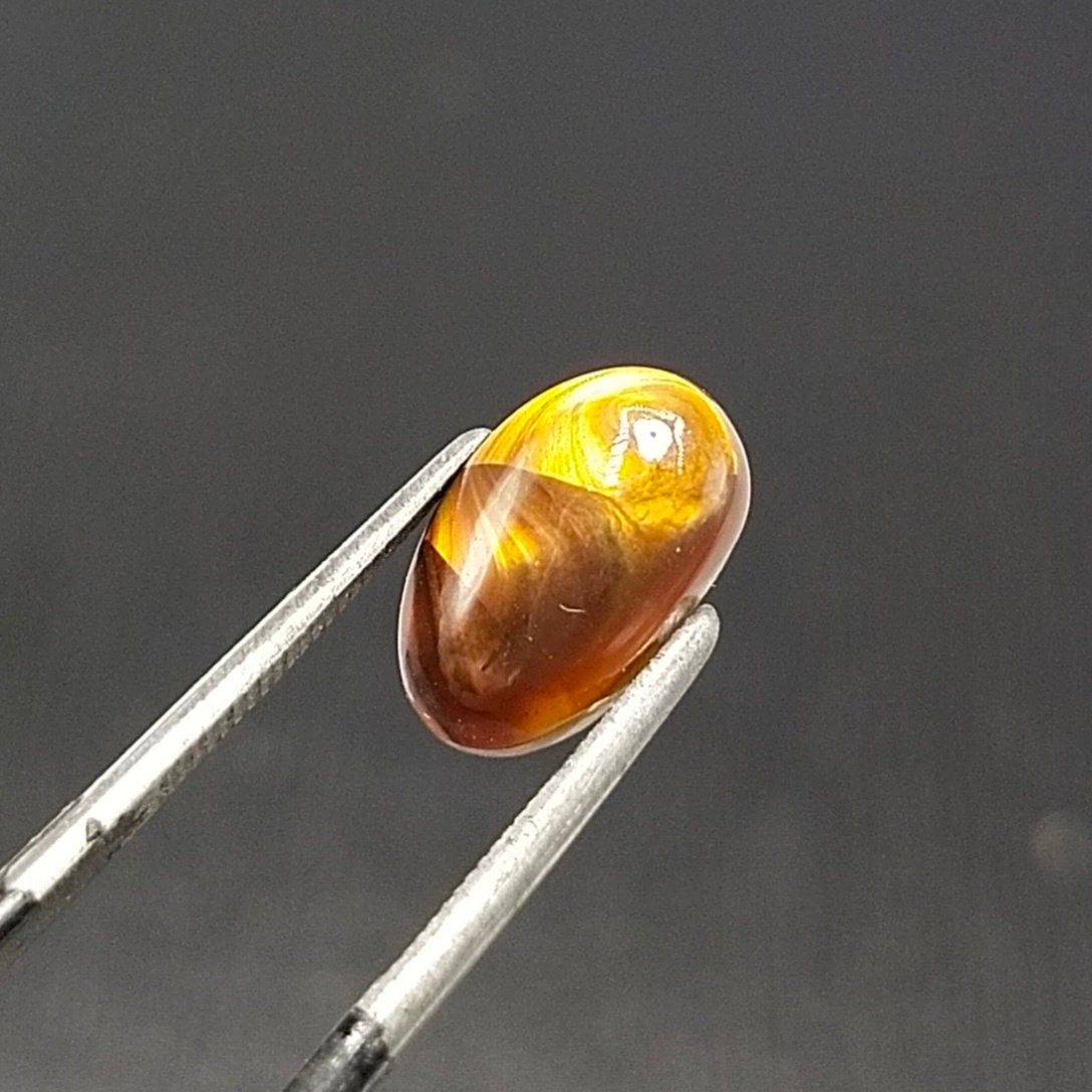 ARSAA GEMS AND MINERALSNatural and beautiful 6 carats two high grade Fire agate polished Cabochon - Premium  from ARSAA GEMS AND MINERALS - Just $20.00! Shop now at ARSAA GEMS AND MINERALS