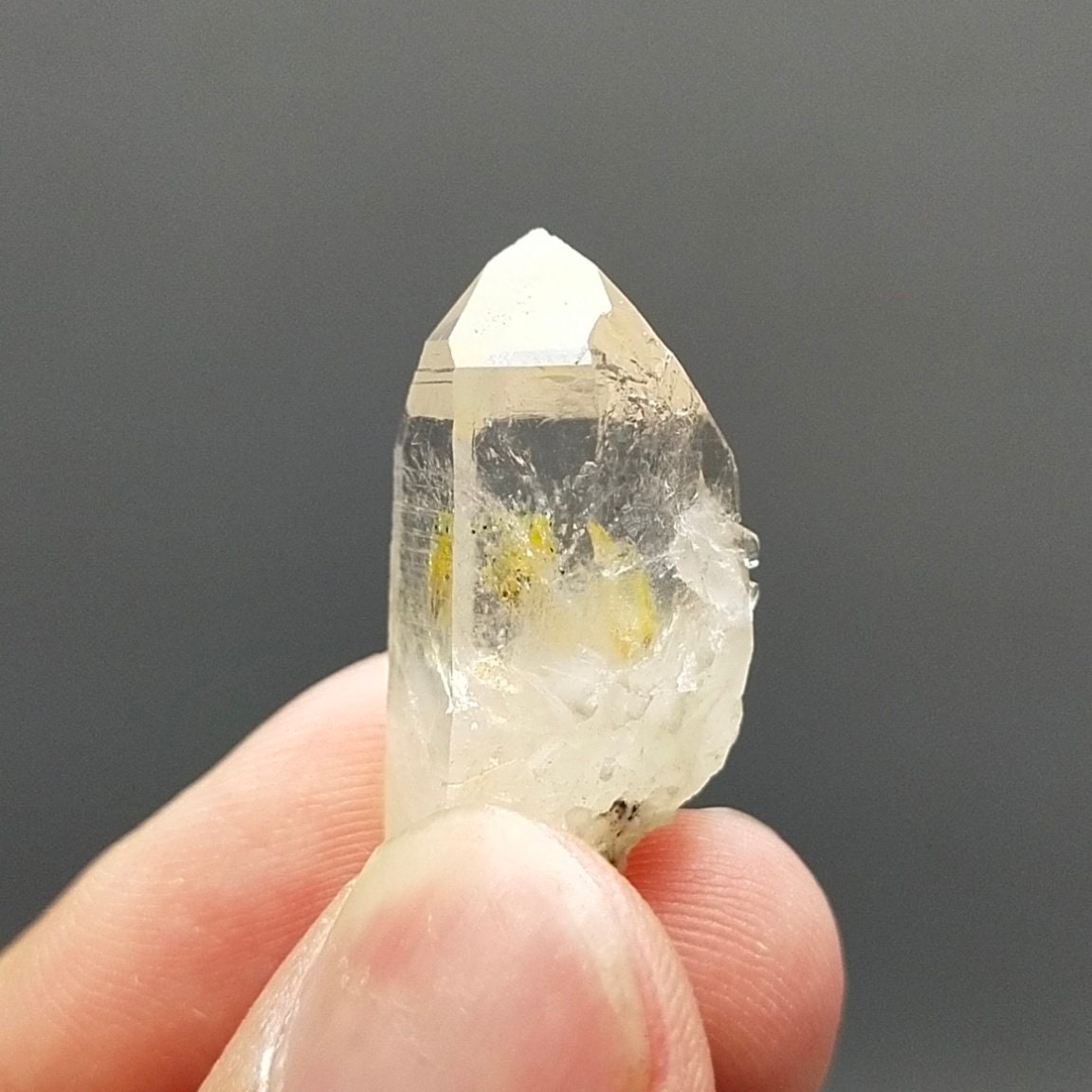 ARSAA GEMS AND MINERALSAesthetic fine quality beautiful UV reactive petroleum quartz crystal from Balochistan Pakistan, weight 6.8 grams - Premium  from ARSAA GEMS AND MINERALS - Just $120.00! Shop now at ARSAA GEMS AND MINERALS