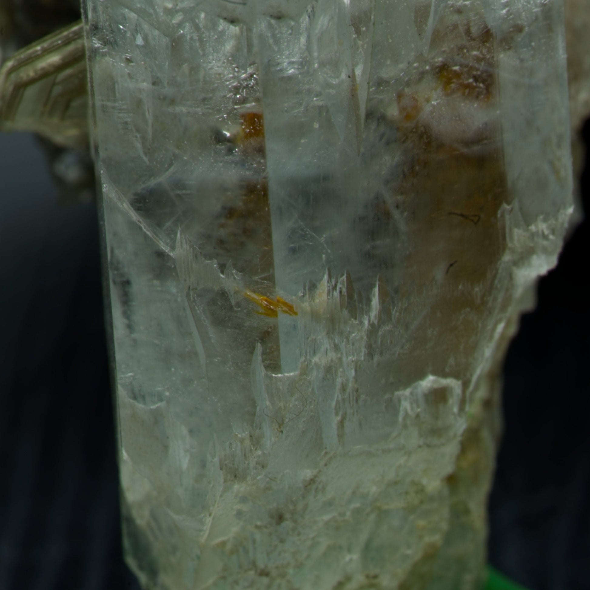 ARSAA GEMS AND MINERALSNatural light blue clear etched aquamarine crystal with muscovite on matrix from Pakistan, 17.4 grams - Premium  from ARSAA GEMS AND MINERALS - Just $60.00! Shop now at ARSAA GEMS AND MINERALS