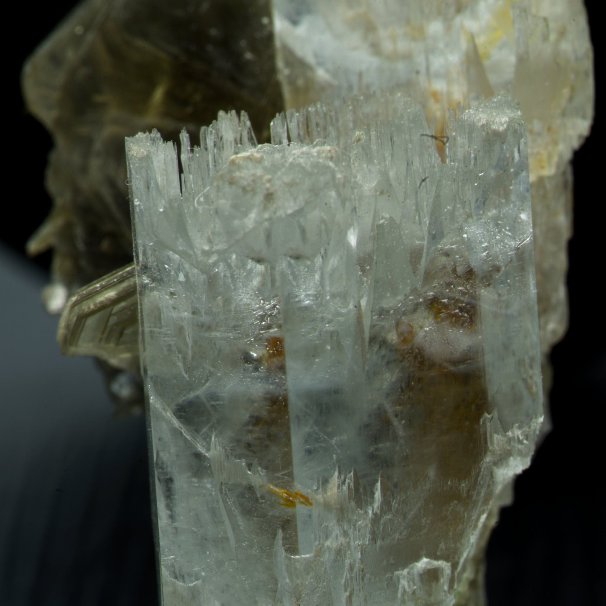 ARSAA GEMS AND MINERALSNatural light blue clear etched aquamarine crystal with muscovite on matrix from Pakistan, 17.4 grams - Premium  from ARSAA GEMS AND MINERALS - Just $60.00! Shop now at ARSAA GEMS AND MINERALS