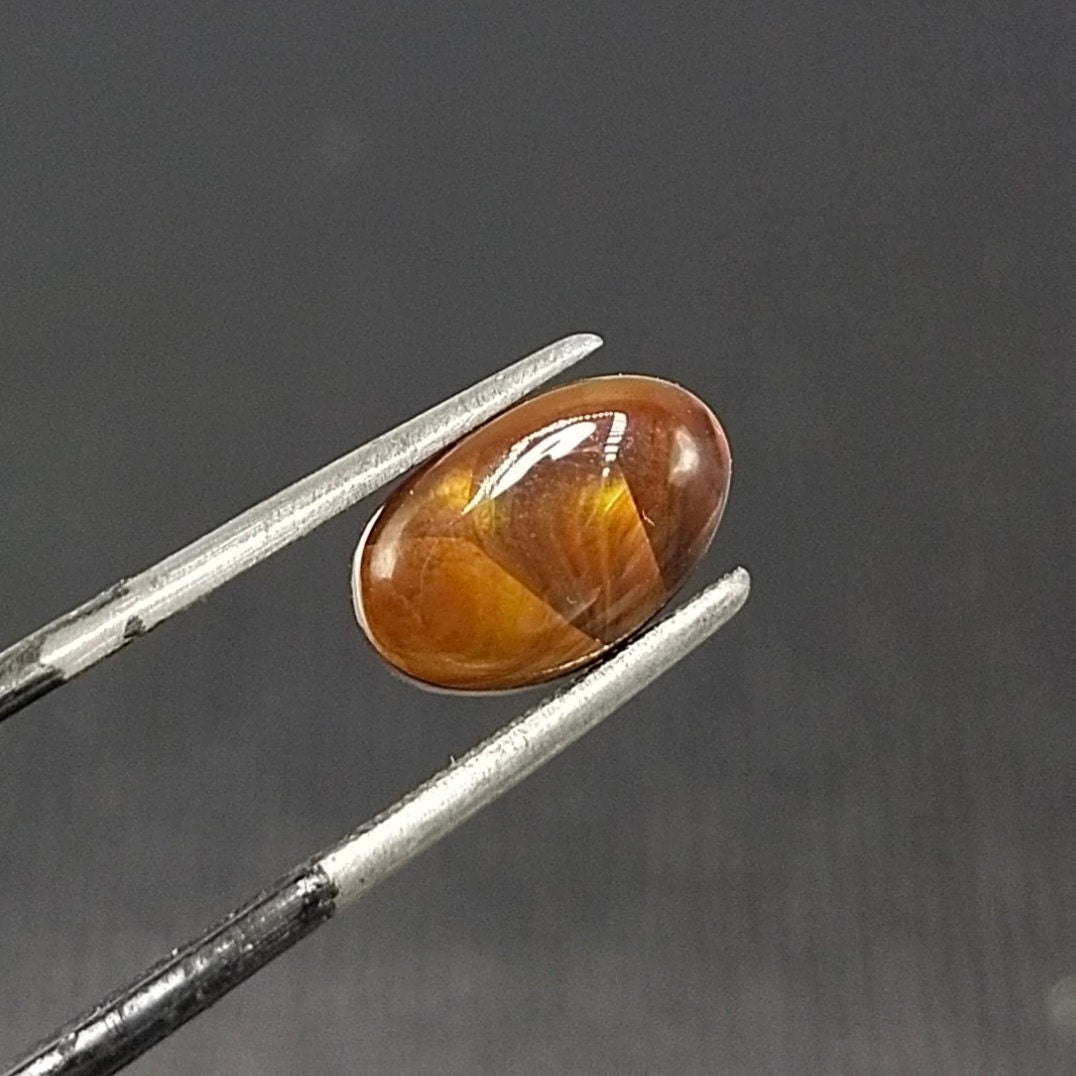 ARSAA GEMS AND MINERALSNatural and beautiful 6 carats two high grade Fire agate polished Cabochon - Premium  from ARSAA GEMS AND MINERALS - Just $20.00! Shop now at ARSAA GEMS AND MINERALS