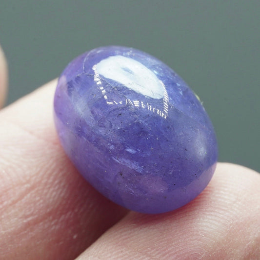 ARSAA GEMS AND MINERALSNatural high grade 15.5 carats blue oval shape tanzanite cabochon - Premium  from ARSAA GEMS AND MINERALS - Just $30.00! Shop now at ARSAA GEMS AND MINERALS