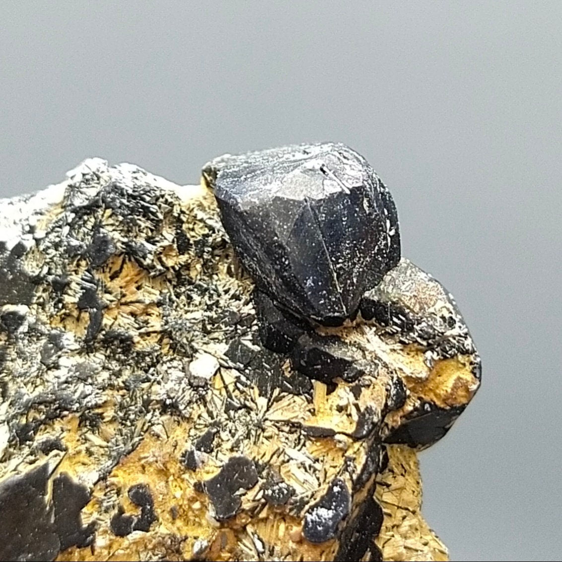 ARSAA GEMS AND MINERALSSagenite var Rutile irredecent beautiful crystal with on matrix hematite from Zagi mountain KP Pakistan, 21.2 grams - Premium  from ARSAA GEMS AND MINERALS - Just $60.00! Shop now at ARSAA GEMS AND MINERALS