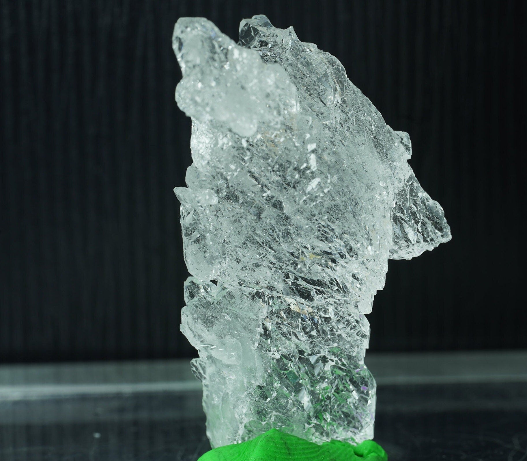 ARSAA GEMS AND MINERALSNatural water clear etched lustrous quartz crystal from Skardu Pakistan, 14.7 grams - Premium  from ARSAA GEMS AND MINERALS - Just $50.00! Shop now at ARSAA GEMS AND MINERALS