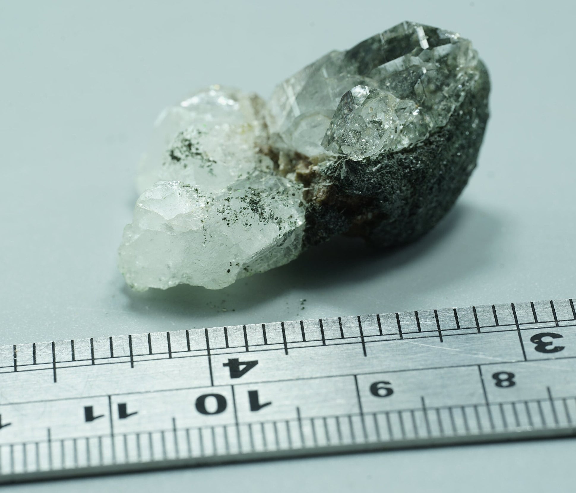 ARSAA GEMS AND MINERALSNatural clear etched lustrous chlorine quartz crystal from Skardu Pakistan, 12.7 grams - Premium  from ARSAA GEMS AND MINERALS - Just $30.00! Shop now at ARSAA GEMS AND MINERALS