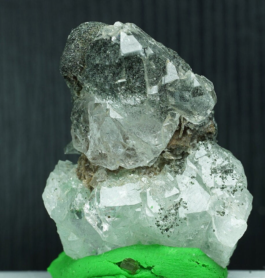 ARSAA GEMS AND MINERALSNatural clear etched lustrous chlorine quartz crystal from Skardu Pakistan, 12.7 grams - Premium  from ARSAA GEMS AND MINERALS - Just $30.00! Shop now at ARSAA GEMS AND MINERALS