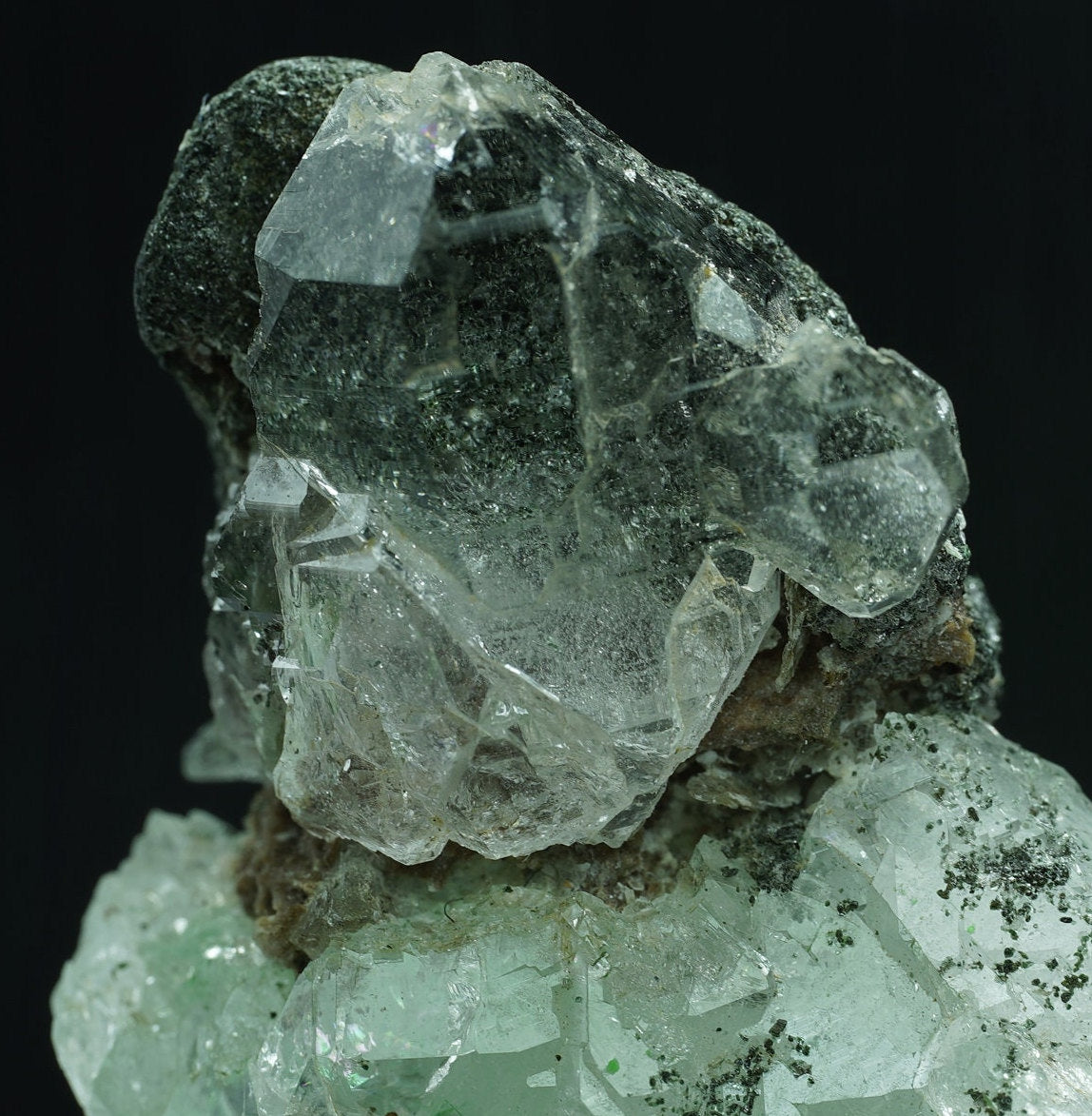 ARSAA GEMS AND MINERALSNatural clear etched lustrous chlorine quartz crystal from Skardu Pakistan, 12.7 grams - Premium  from ARSAA GEMS AND MINERALS - Just $30.00! Shop now at ARSAA GEMS AND MINERALS