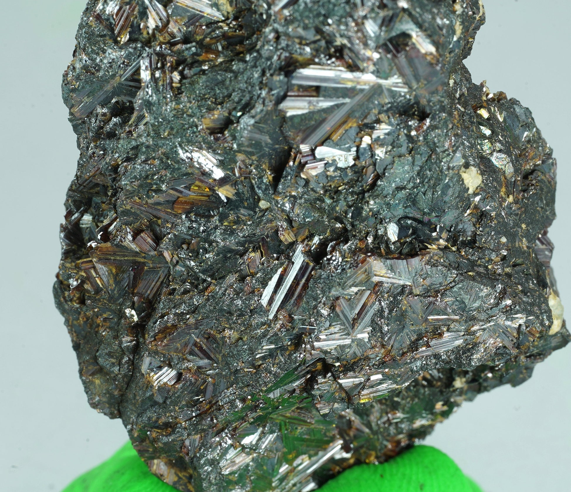 ARSAA GEMS AND MINERALSRutile var Sagenite on hematite beautiful crystal from Zagi mountain KP Pakistan, 107 grams - Premium  from ARSAA GEMS AND MINERALS - Just $75.00! Shop now at ARSAA GEMS AND MINERALS