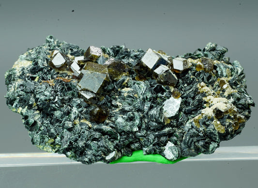 ARSAA GEMS AND MINERALSAndradite garnet crystal on matrix with mica from Pakistan, 18.2 grams - Premium  from ARSAA GEMS AND MINERALS - Just $40.00! Shop now at ARSAA GEMS AND MINERALS