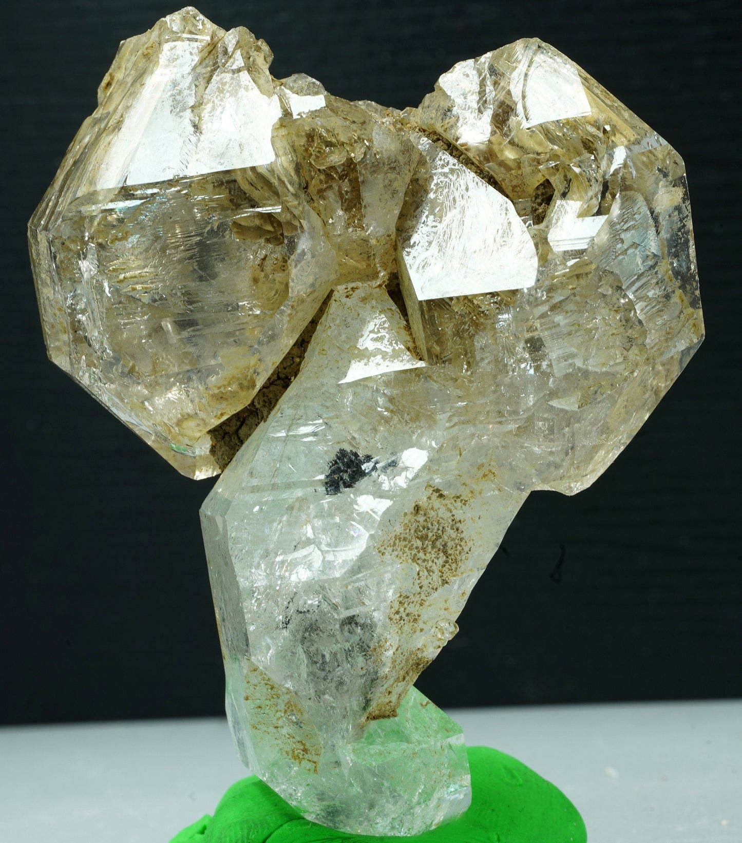 ARSAA GEMS AND MINERALSNatural fine quality aesthetic 107 grams terminated clay included Window Quartz cluster from Baluchistan Pakistan - Premium  from ARSAA GEMS AND MINERALS - Just $80.00! Shop now at ARSAA GEMS AND MINERALS
