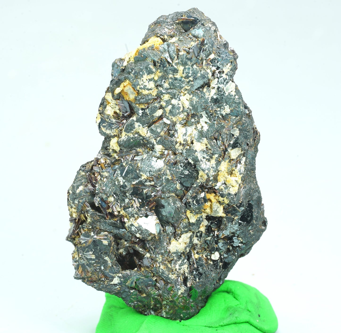 ARSAA GEMS AND MINERALSRutile var Sagenite on hematite beautiful crystal from Zagi mountain KP Pakistan, 107 grams - Premium  from ARSAA GEMS AND MINERALS - Just $75.00! Shop now at ARSAA GEMS AND MINERALS