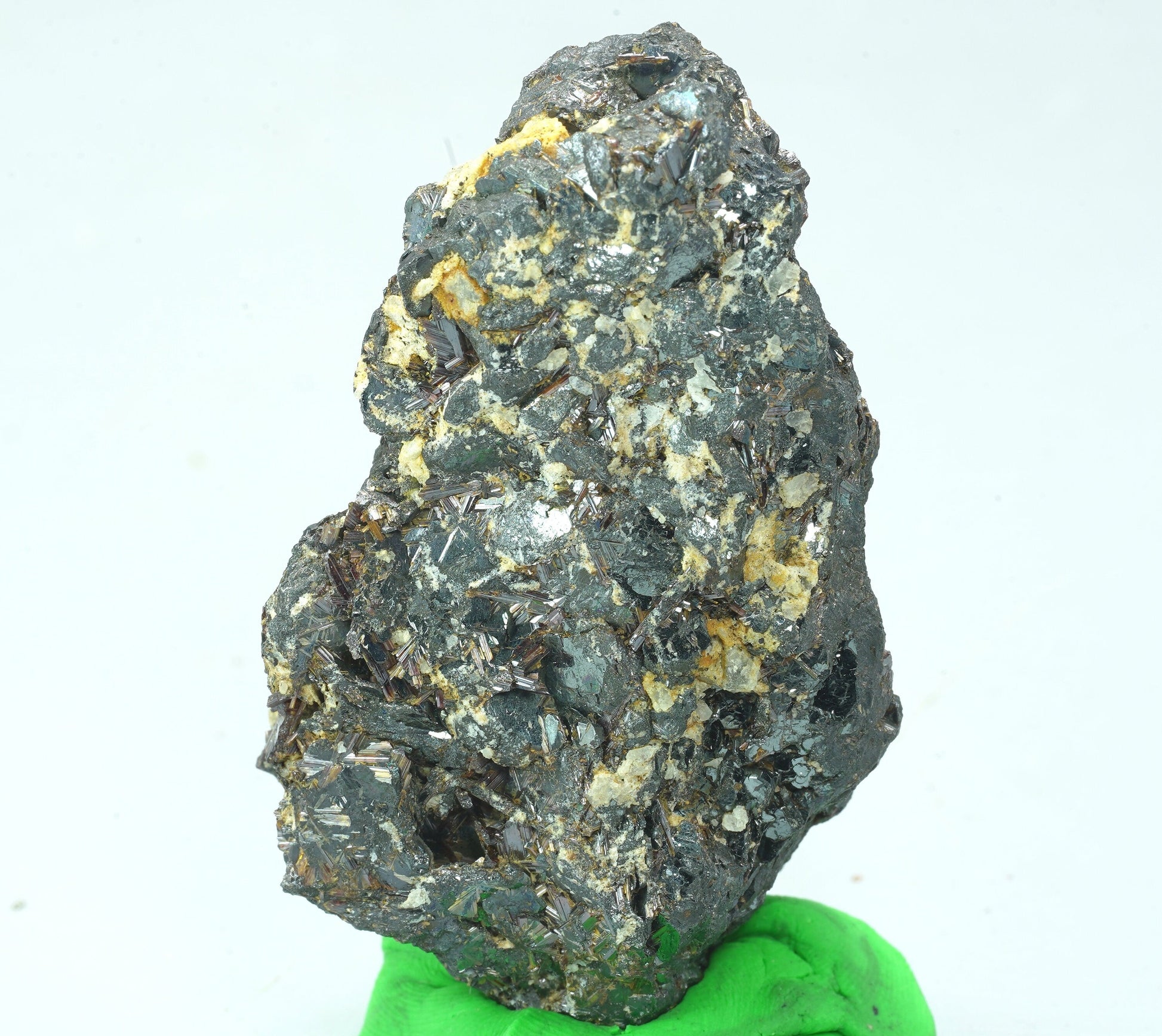 ARSAA GEMS AND MINERALSRutile var Sagenite on hematite beautiful crystal from Zagi mountain KP Pakistan, 107 grams - Premium  from ARSAA GEMS AND MINERALS - Just $75.00! Shop now at ARSAA GEMS AND MINERALS